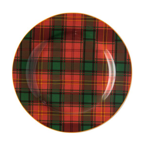 Jenna Clifford Red Tartan Side Plate Set of 4