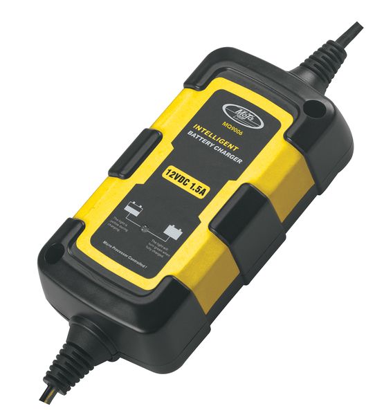 Moto Quip Intelligent Cycle Battery Charger -1.5 AMP
