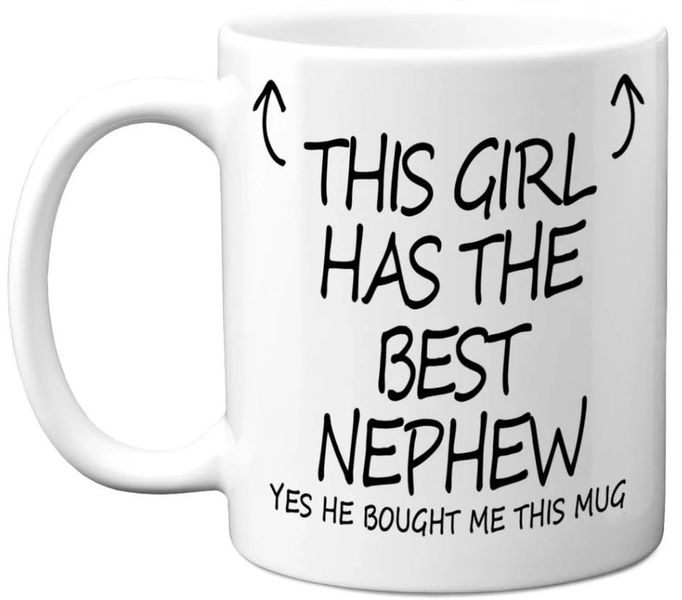 Best Nephew Birthday Christmas Anniversary Uncle Gift 11Oz Coffee Mug