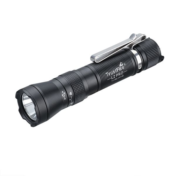 Trustfire L2 Pro Tactical Flashlight, 1100 Lumen, 242M Throw