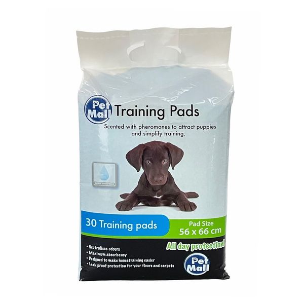 30 Super Absorbent Pets Training Pads - 56 x 66cm (Pack of 2)