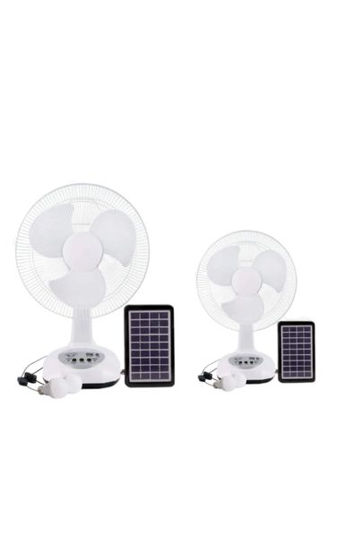 Rechargeable Solar Fan Pack of 2