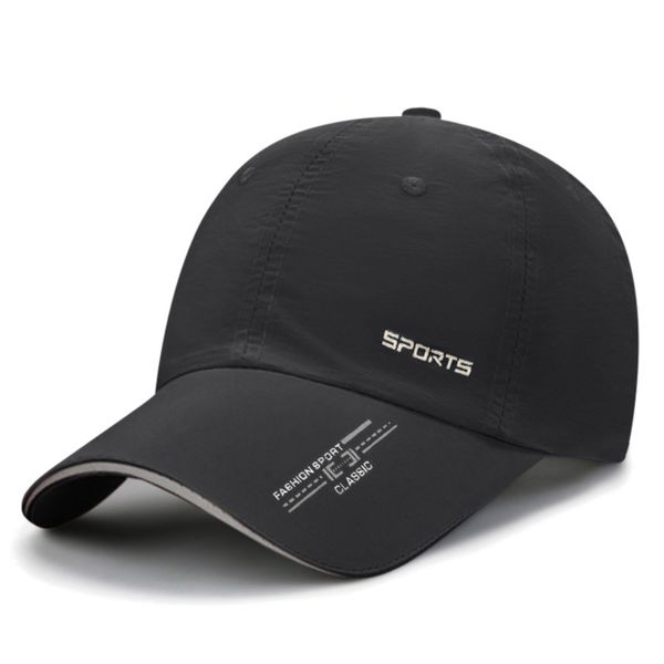 Outdoor Casual Solid Color Sport Baseball Cap Sunscreen Hat Peaked Cap