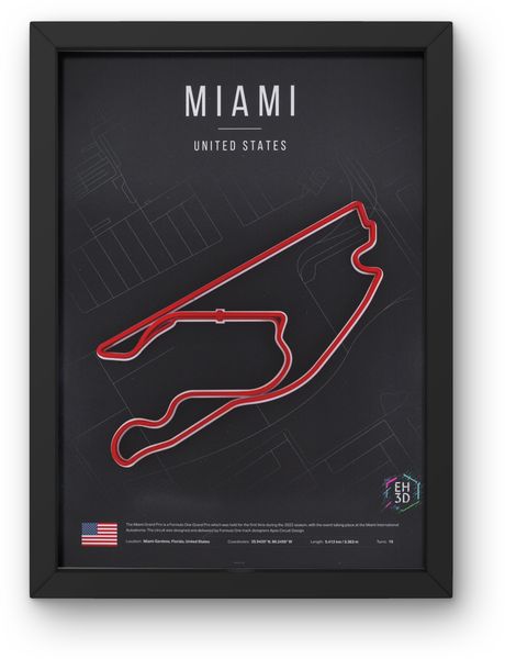 Formula 1 3d Racetrack - Miami