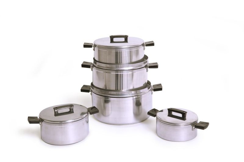 Master M5 Aluminum Casserole 10 Piece Pot Set