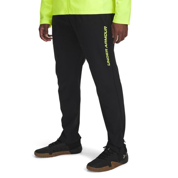 Under Armour Men's Launch Running Pants - Black/High Vis Yellow/Reflective