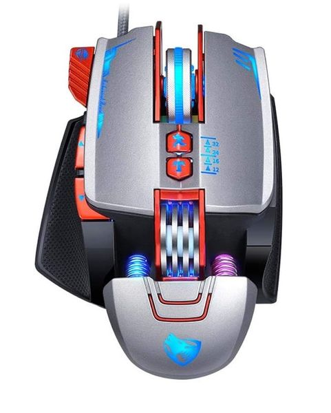 Wired Gaming Mouse V9 With Adjustable Backlight 8 Custom Button PB