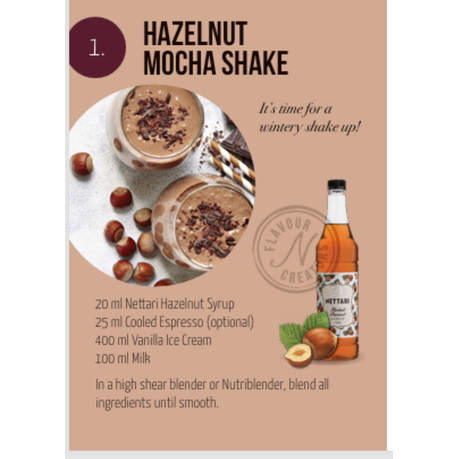 Nettari Hazelnut Flavoured Syrup 750ml | Shop Today. Get it