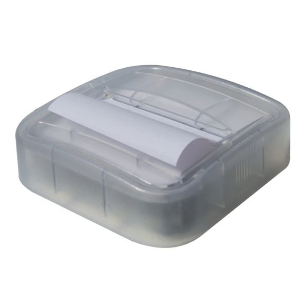 White frosted memo dispenser