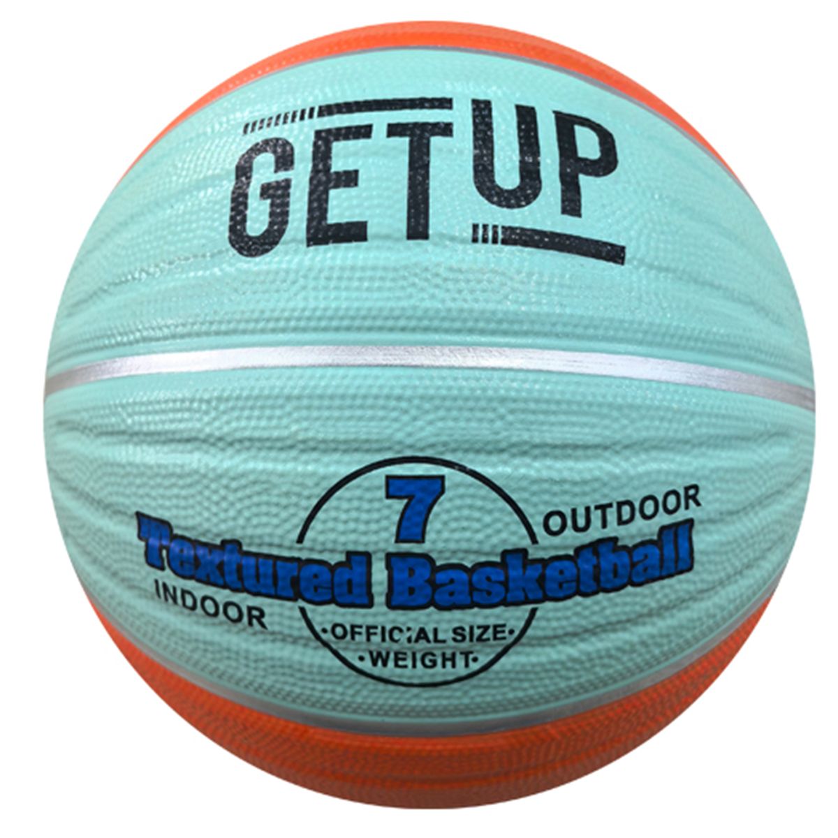 GetUp Textured Rubber Basketball - Size 7