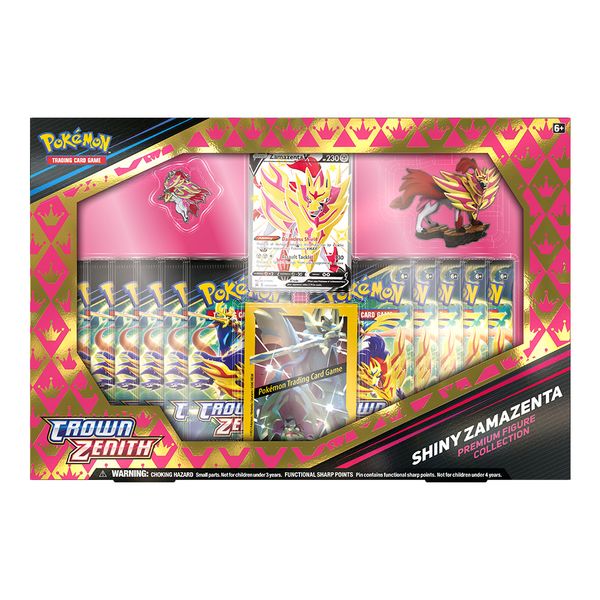Pokemon Sword &amp; Shield 12.5 Crown Zenith Premium Figure - Shiny Zamazenta V