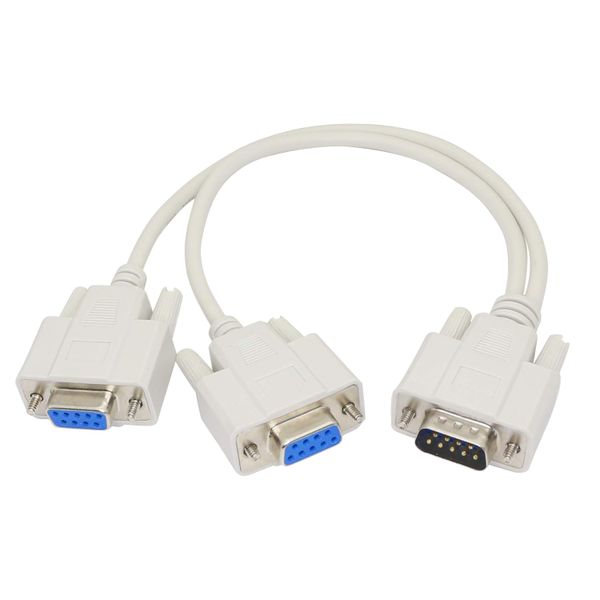 UG VGA Splitter 1 Male to 2 Female RS232 Serial Splitter - 20cm