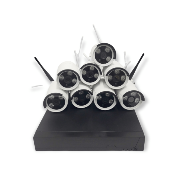 JG265 8 Channel WIFI Surveillance Camera Kit