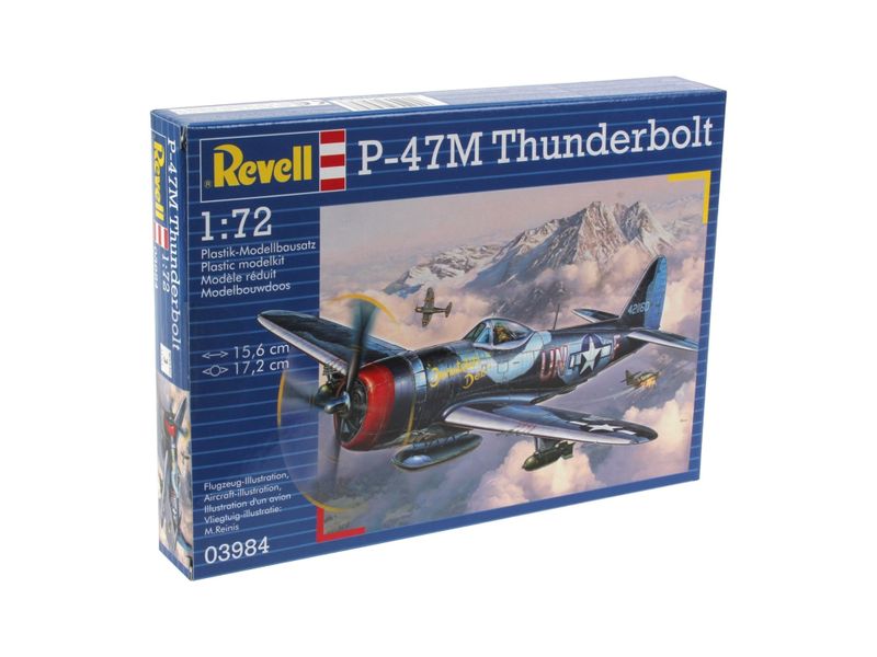 Revell 1/72 P-47 M Thunderbolt Plane Plastic Model Kit