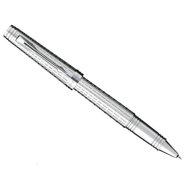 Parker Premier Deluxe Stainless Steel Silver Rollerball