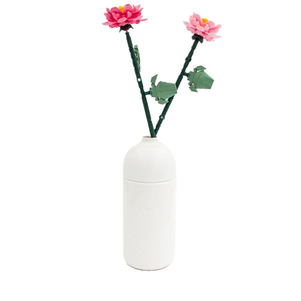 Sluban Building Set: Pleyerid - Flowers - Peonies - 224 Piece