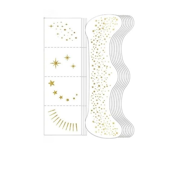 24PCS Glitter Freckles Face Tattoo