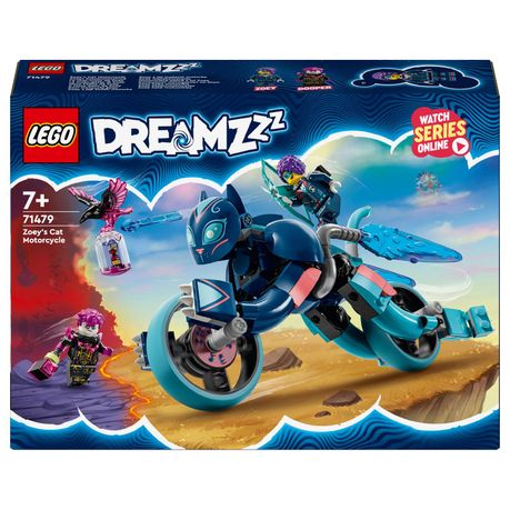 LEGO® DREAMZzz™ Zoey’s Cat Motorcycle Bike Toy 71479 Image