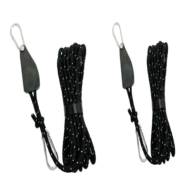 Outdoor Camping Fixed Tent Pulley Adjustment Reflective Drawstring