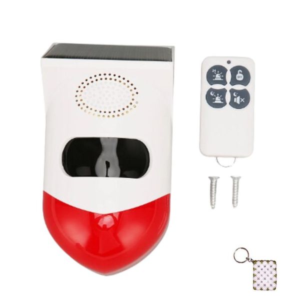 CT80 PIR Solar Alarm With Motion Sensor And A Keyholder