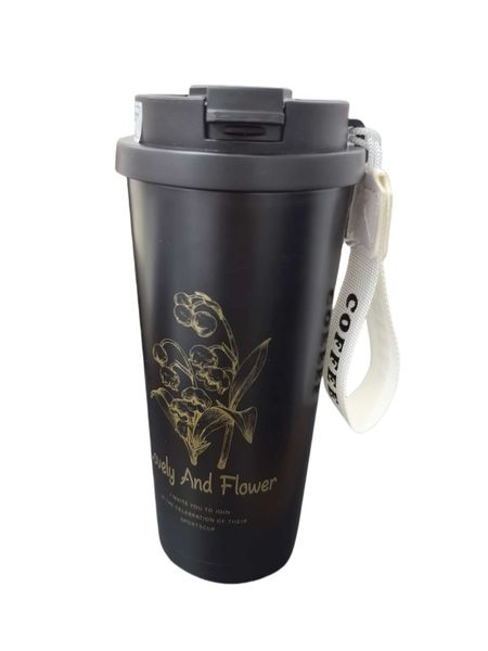 Stainless Steel Vacuum Travel Coffee Mug - 600ml