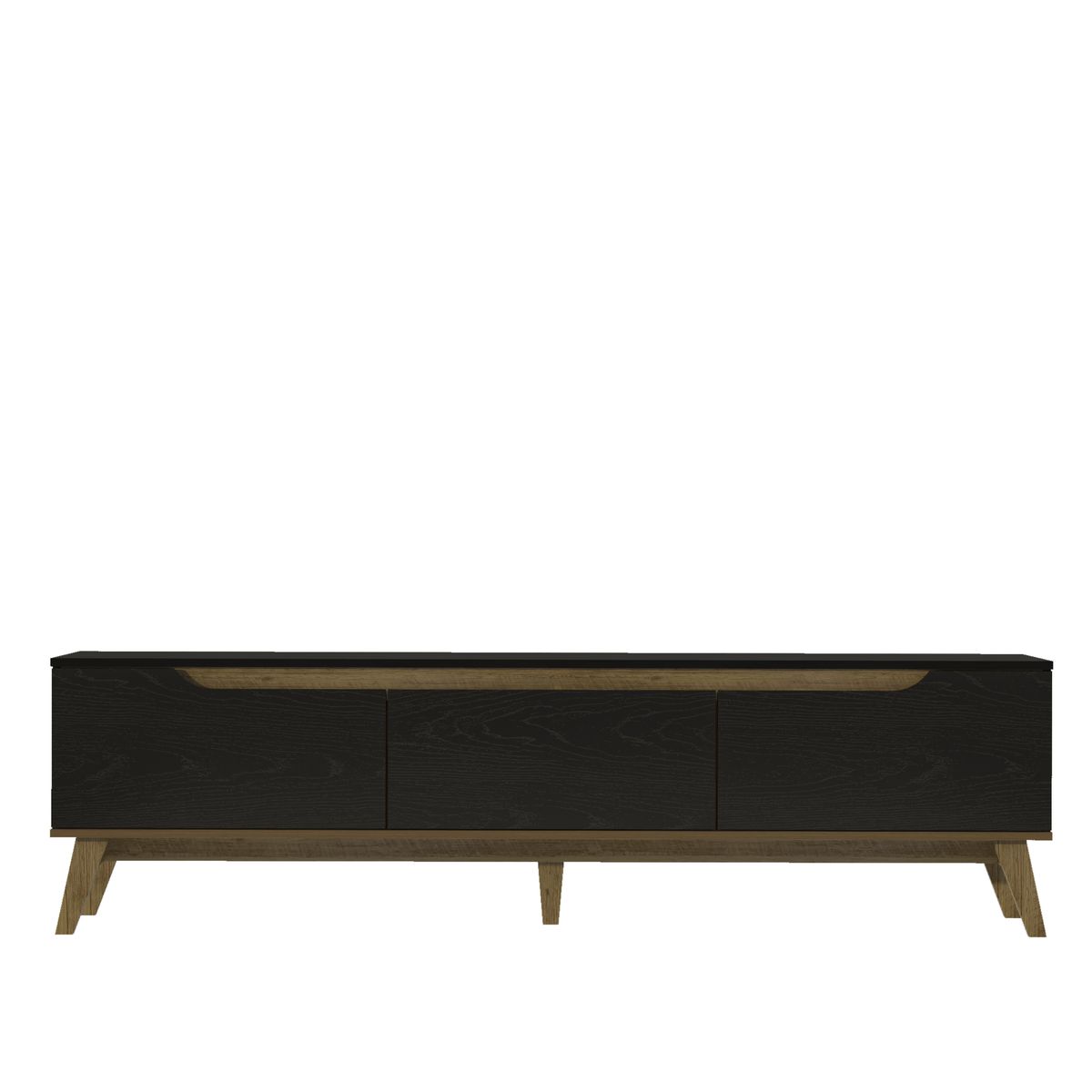 Click Furniture - Liverpool Black TV Stand