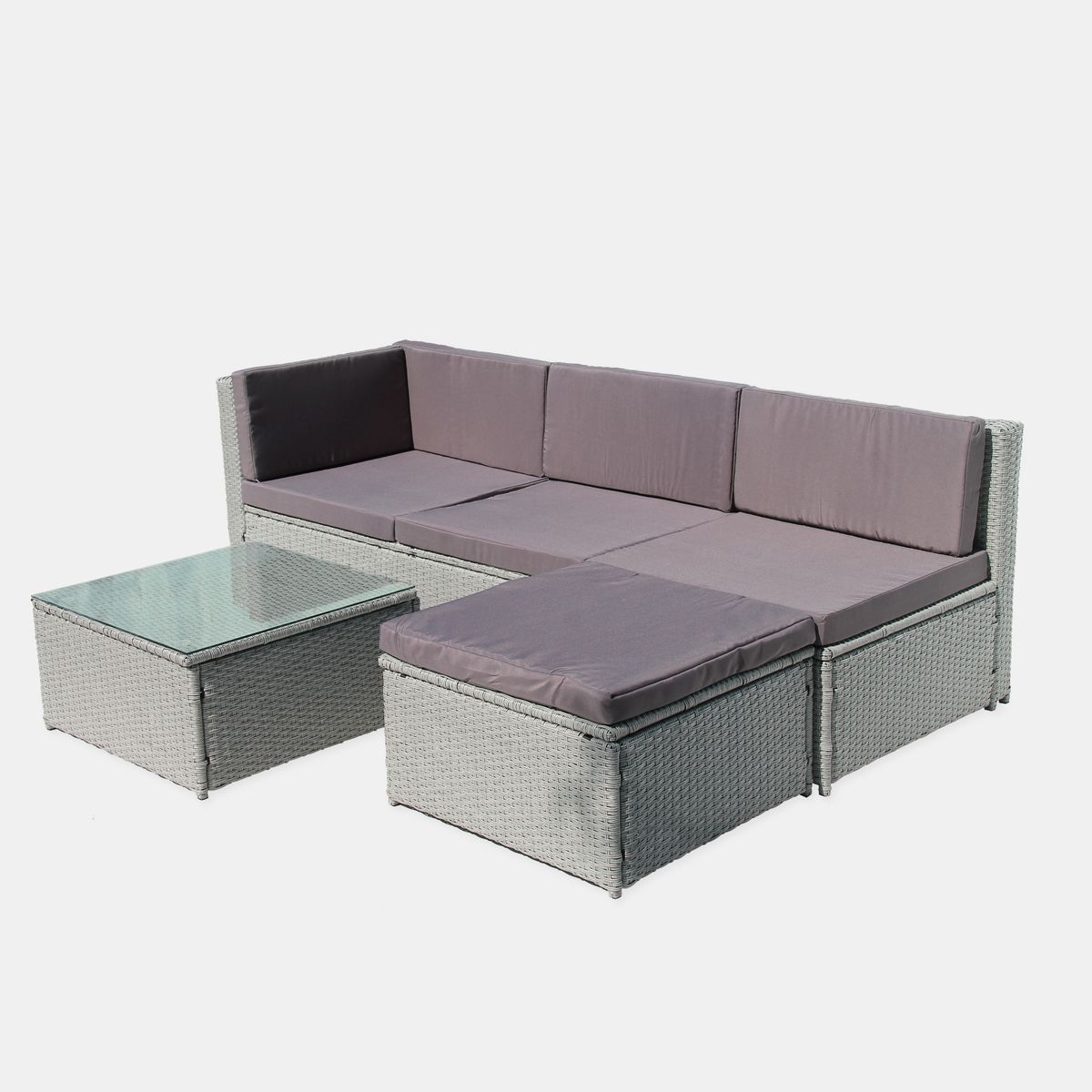 Outdoor furnitureSt barts 6pc marbled black/creamFine living Buy Online in South Africa