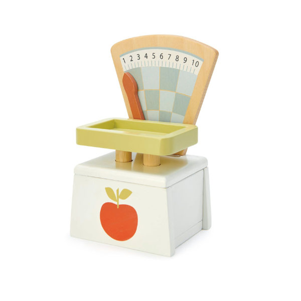 Tender Leaf Wooden Market Scale