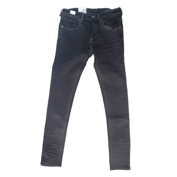 Replay Hyperflex Jeans - Grey Black