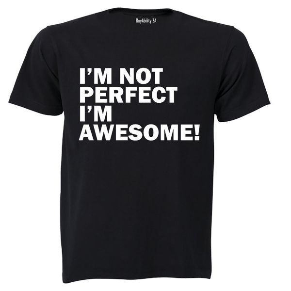 I'm Awesome - Kids T-Shirt (Black image