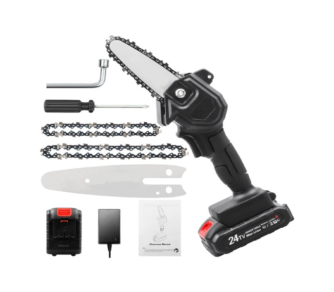Portable Rechargeable 6 Inch Wireless Electric Chain Saw
