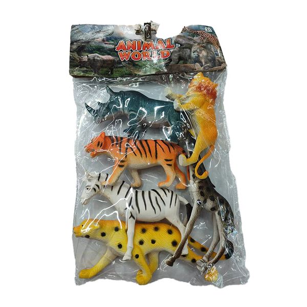 Fun Creative Imaginative Play Vibrant Quality Wild Life Animal Toys Pack
