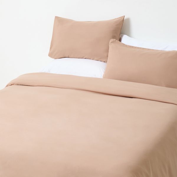 George &amp; Mason - Microfibre Duvet Cover Set - Clay
