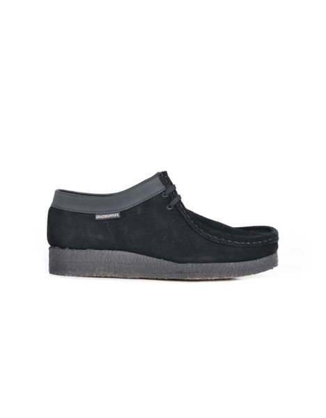 Grasshoppers Men Black Suede Lace-Up