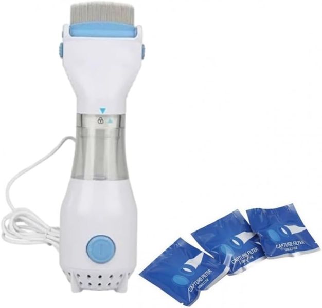 Electric Head Lice Vacuum Comb