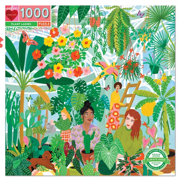 eeBoo Family Puzzle - Plant Ladies: 1000 Pieces