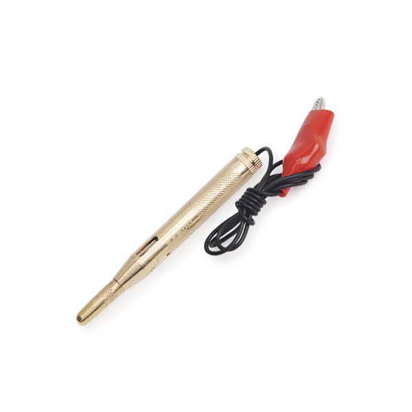 Kendo DC Tester Solid Brass Pen (0-24v) - High Circuit Electrical Tester