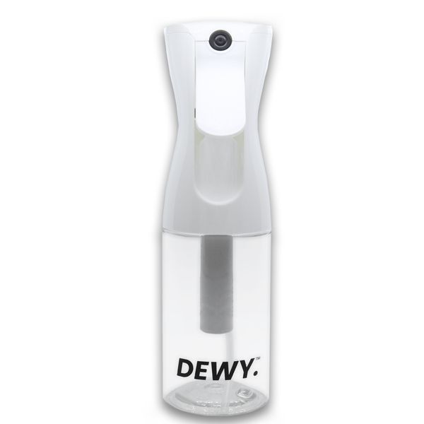 Dewy Mist Spray Bottle for Hair Styling - 200ml (White)