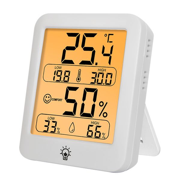 Digital Indoor Hygrometer - Temperature &amp; Humidity Monitor