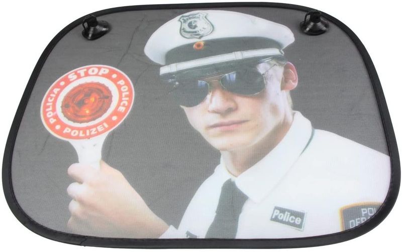 Blind Passenger / Stop! Police!, Auto Sonnenschutz / Car Window Screens