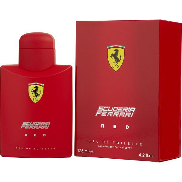Ferrari Scuderia Red By Ferrari Eau De Toilette For Men - 125ML