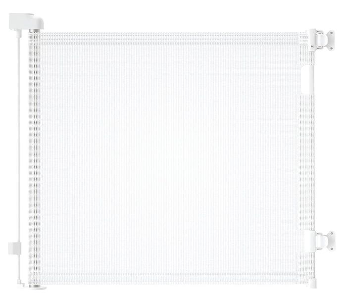 Retractable Pet Gate &amp; Baby Gate for Doorways and Stairs, Mesh Safety Gate