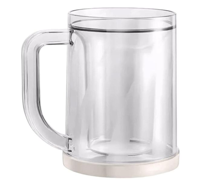 Plastic Double Layer Wall Ice Cup