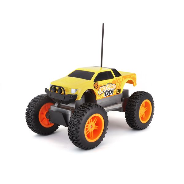Maisto R/C Off-Road GO! 2WD - 2.4GHz - Yellow (21cm Long)