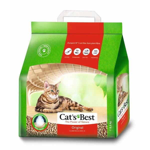 Cat's Best - Original 2.1kg/5L Clumping ECO Cat Litter