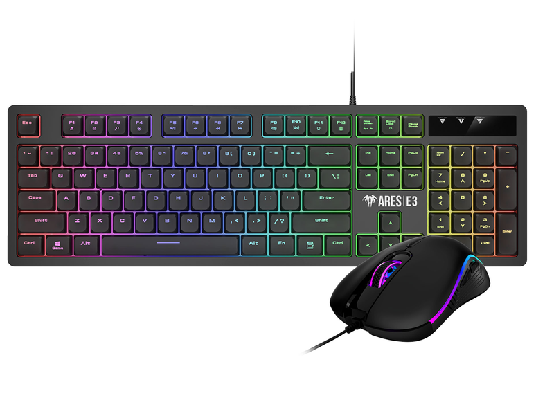 Gamdias Ares E3 RGB 2 in 1 Gaming Combo