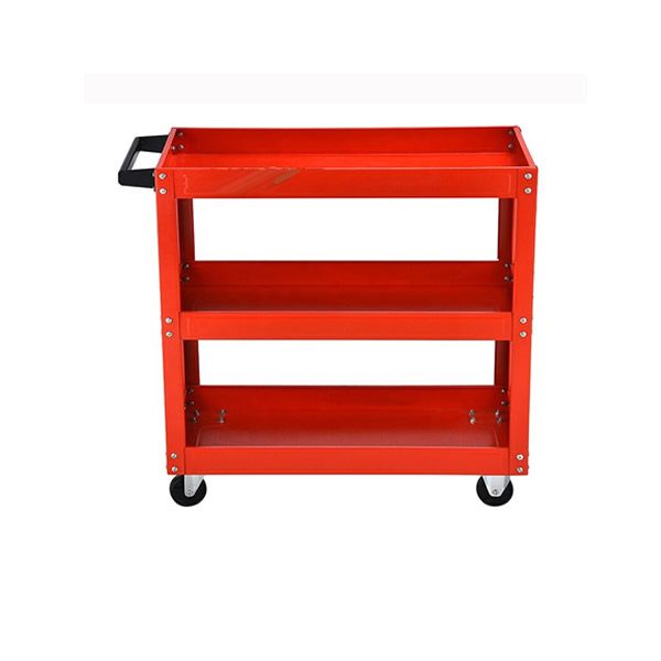 3 Tier Workshop Metal Hand Trolley Service Tool Cart