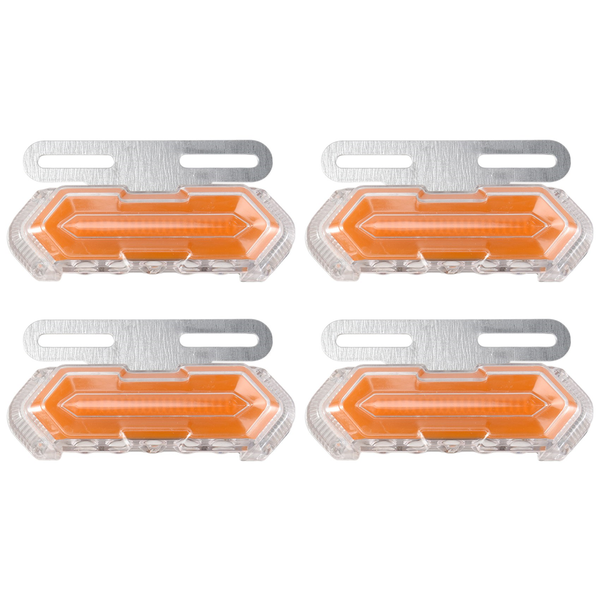 4Pcs 24V Car Side Marker Lights Suitable For Trailer Trucks Lorries