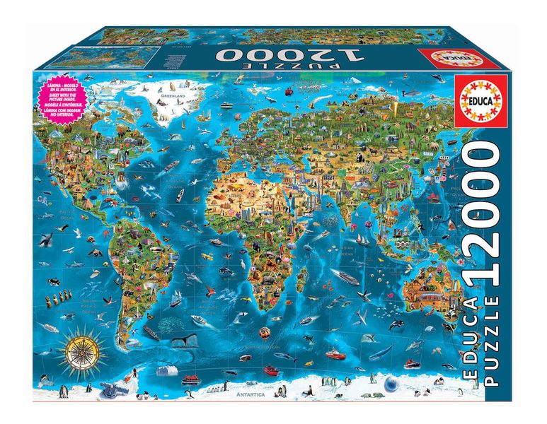 Educa Wonders of the World Puzzle (1x12000 Piece)