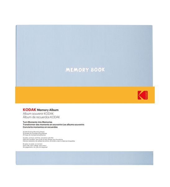 Kodak Memorry Album/40 Pages(20sheets)/Blue Cloth Cover